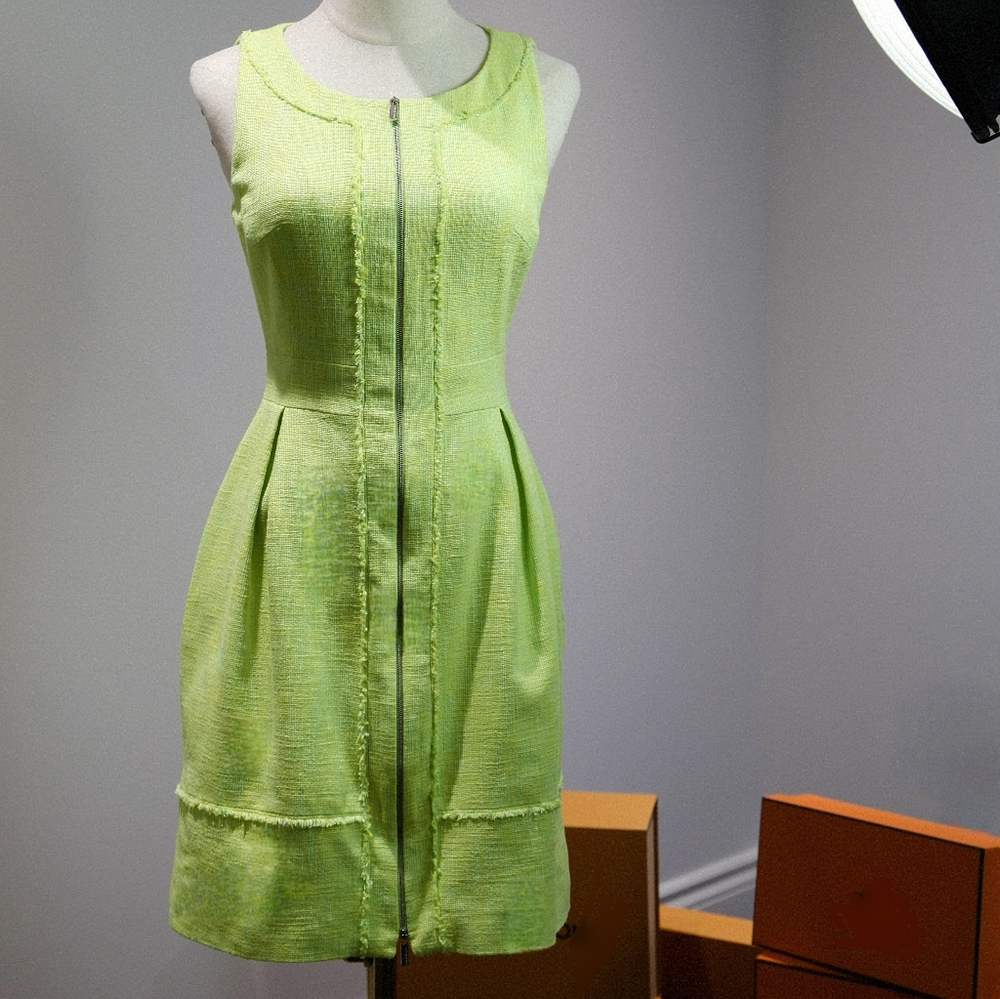 Karen Millen neon dress